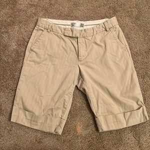 Old navy low waist khaki dress capris